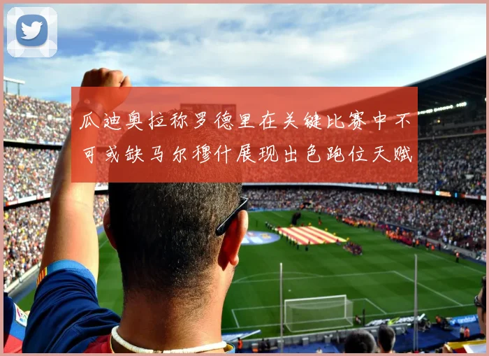 瓜迪奥拉称罗德里在关键比赛中不可或缺马尔穆什展现出色跑位天赋